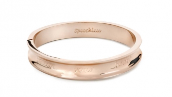 Cadeau Speechless Jewelry - Armband - follow your heart- roségoud